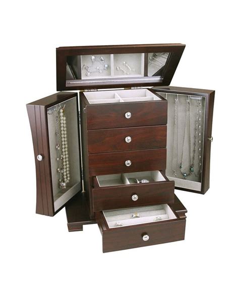 macys steel jewelry box|macy's jewelry boxes for women.